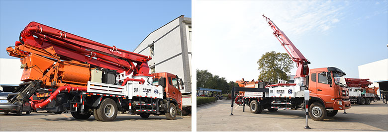 30米搅拌泵车展示三